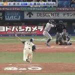 東京ヤクルト山野辺、ヤクルト移籍後一番の注目を浴びる