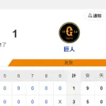 【試合結果】ヤクルト3-1巨人　山野7回1失点の好投！長岡2安打1打点！