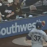 大谷翔平に援護点！ドジャースが2回1無死一三塁からテオスカー・ヘルナンデスの犠牲フライでリードを2点に広げる！！！！！！！！！！