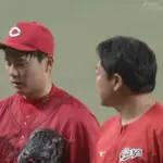 【悲報】栗林、逝く　初回に緊急降板