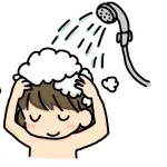 体洗ってから頭洗うやつなんなの？