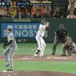 【巨人対阪神9回戦】巨人・キャベッジ、阪神・高橋遥人から第8号2ランホームラン！3点差に迫る！！！！！！！！！！！！！！！！！！