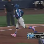 ドジャース・ロブレスキー、初回にコントレラスに３ランを浴びる…