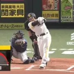 【ソフトバンク対日本ハム6回戦】ソフトバンク・山本祐大、日本ハム・達から移籍後初ホームラン！！！！！！！！！！！！！！！！！！！