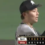 横山陸人さん、三者連続三振でセーブ数リーグ1位タイ