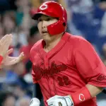 カープ石原、1号同点ホームラン！先発森下を救う2年ぶりの一発！！