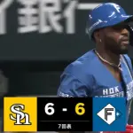 【日本ハム】カストロ、同点のホームランを放つ｜ソフトバンク戦｜打った瞬間の反応まとめ｜5/24