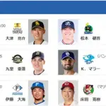 【公示】DeNA入江大生、ビシエドが登録抹消　5/26(火)の予告先発（DB-B）平良拳太郎×九里亜蓮