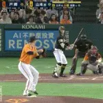 【巨人対ソフトバンク2回戦】ソフトバンク、３回表２アウト一二塁から山本恵大のタイムリーで１点先制！！！！！！！！！！！
