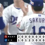 【中日対楽天2回戦】中日・桜井頼之介がプロ初勝利！楽天打線を6イニング2失点8奪三振の好投　チームは2021年以来の交流戦連勝スタート