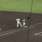 阪神・大山、二塁への送球を迷ってたら内野安打にされてしまうｗｗｗｗ