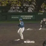 【阪神対日本ハム2回戦】阪神・ディベイニー、来日初打席初球を初ヒット！！！！！！！！！！