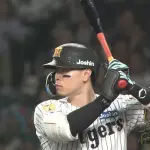 佐藤輝明(阪神)打率.378 13本 OPS1.177 wRC+258 WAR3.9👈この漢が三冠王を獲得してしまうという事実