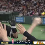 栗原陵矢が逆方向へ先制ホームラン！！