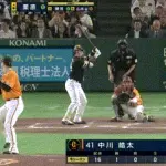 【巨人対ソフトバンク3回戦】ソフトバンク・栗原陵矢、巨人・中川から今日二本目となる第15号ソロホームラン！リードを２点に広げる！！！！！！！！！！！！！！