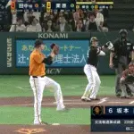 【巨人対ソフトバンク3回戦】ソフトバンク・栗原陵矢、巨人・田中将大から第14号先制ソロホームラン!!!!!!!!!!!!