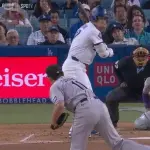 大谷翔平、第二打席は見逃し三振…菅野がやり返す！！！！！