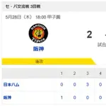 【勝利】阪神vs日本ハム 交流戦 3回戦｜試合後ハムファン集合｜5/28