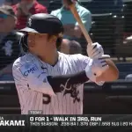 村上宗隆　打率.242  20本塁打 41打点 OPS.947