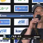 西武・桑原将志、長谷川を気遣う「1人にさせたくない」