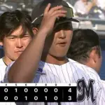 5月30日　ロッテ３－４阪神　先発唐川が5回4失点、安田と西川に一発が飛び出し終盤1点差まで詰め寄るも惜敗し連敗