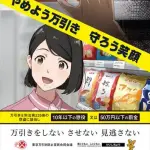 【悲報】警視庁さん、万引き防止ポスターをAI生成でつくってしまうｗｗｗｗｗｗｗｗｗｗ
