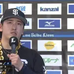 西武・隅田知一郎、113球9奪三振で今季初完封勝利！