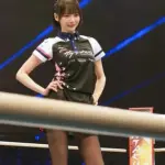 【朗報】岡田紗佳さん(32)、役満ボディでラウンドガール登場wwwwwwwwww