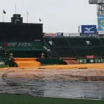 甲子園、ほぼ降雨中止