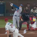 大谷翔平、第一打席で６試合連続安打となるツーベースヒット！！！！！！！！！！！！！