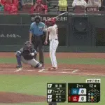 【広島対日本ハム2回戦】広島・ファビアン、日本ハム・柴田から第3号先制ソロホームラン！！！！！！！！！！！！