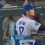 大谷翔平、二刀流で圧巻… ６イニング無失点６勝目、４打数３安打で打率３割超え！ ドジャース完勝で40勝到達