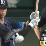 西武・西川愛也、甲子園でタイムリー！スタメン起用に応える