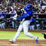 大谷 .293 10本 33打点 OPS.927