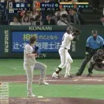 【巨人対ロッテ1回戦】巨人・キャベッジ、ロッテ・益田から二試合連発第１２号ソロホームラン！！！！！！！！！！！！！！！！！！！
