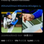 大谷翔平、昨日7回まで投げられなかった理由が判明。指に「打者にしかできないタコ」ができていた模様