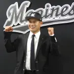 ロッテ山﨑剛、支配下選手登録!