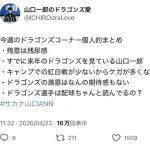 【悲報】サカナクション・山口一郎🐟、中日ドラゴンズの弱さを愚痴りまくるwwwwwwww
