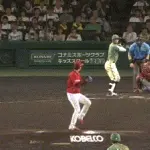 【阪神対楽天1回戦】阪神、５回裏２アウト一二塁から佐藤輝明の２点タイムリーツーベースで先制！！！！！！！！！！！！！！！