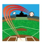 野球「ホームランで遠くに飛ばした選手は1点追加しまーす！」