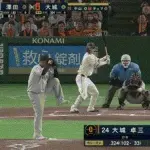 【巨人対ロッテ2回戦】巨人・大城、第５号同点ソロホームラン！！！！！！！！！！！！！！！！
