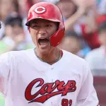カープ名原『3戦連続タイムリー』で交流戦最下位脱出！新井監督「気合と根性。最近では珍しいタイプの選手」【監督談話/祝勝会】