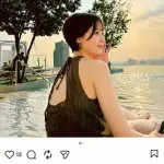渡辺渚さん今度はPTSD公表(タイのプールでくつろぎながら)