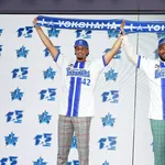 DeNA新加入のビド＆エンカーナシオンが入団会見　 自身の強みにビドは「先発で長いイニング」、エンカーナシオンは「長打力」と自信