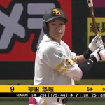【悲報】柳田悠岐 .249 8本 .711
