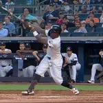 ヤンキース・チザムのJr、逝く・・・・・・・