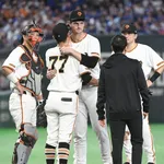 巨人ウィットリー（8回途中までノーノー）「足がつりそうになった。塩の摂取が足りなかった」