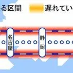 【悲報】新幹線さん、ガチで止まる・・・・・・・・・