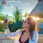【朗報】女優・菜々緒さん、大胆な水着ショットで布の面積がヤバすぎるｗｗｗｗｗｗｗｗｗｗ