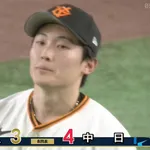 巨人、楽勝ムードが一転…　浦田の連続ミスをきっかけに逆転される